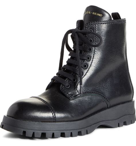 prada sport hiking boots|prada lace up combat boots.